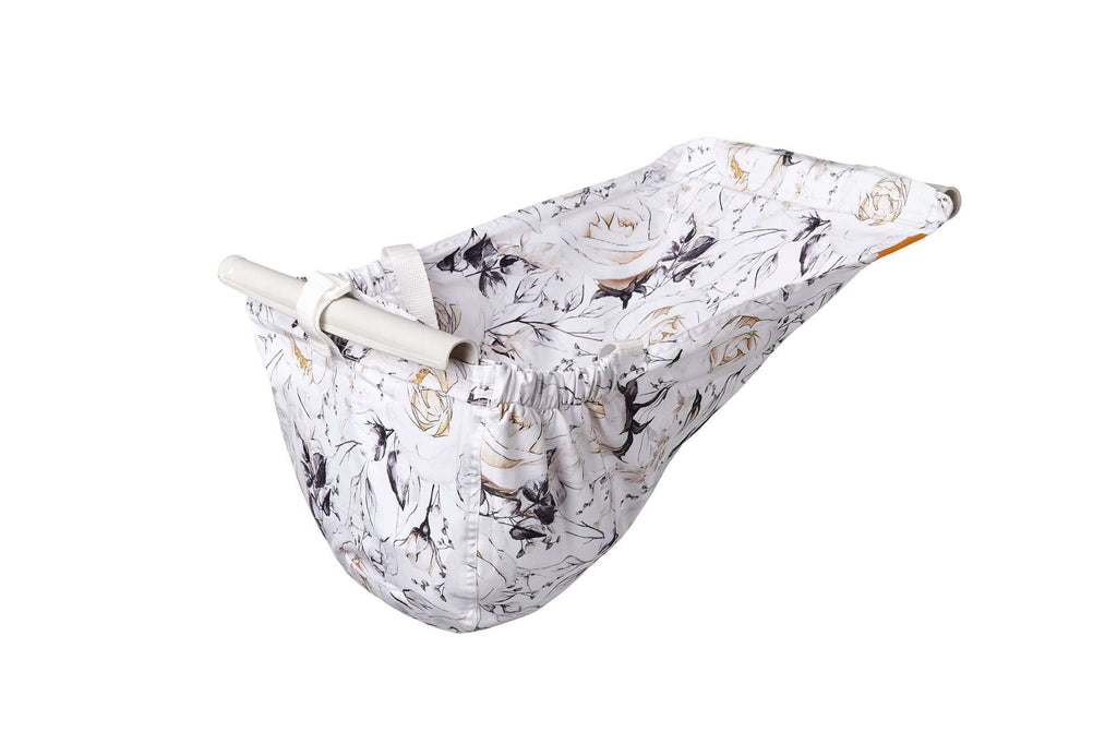Baby Shopping Cart Hammock | Coming Up Roses Beautiful Floral Print