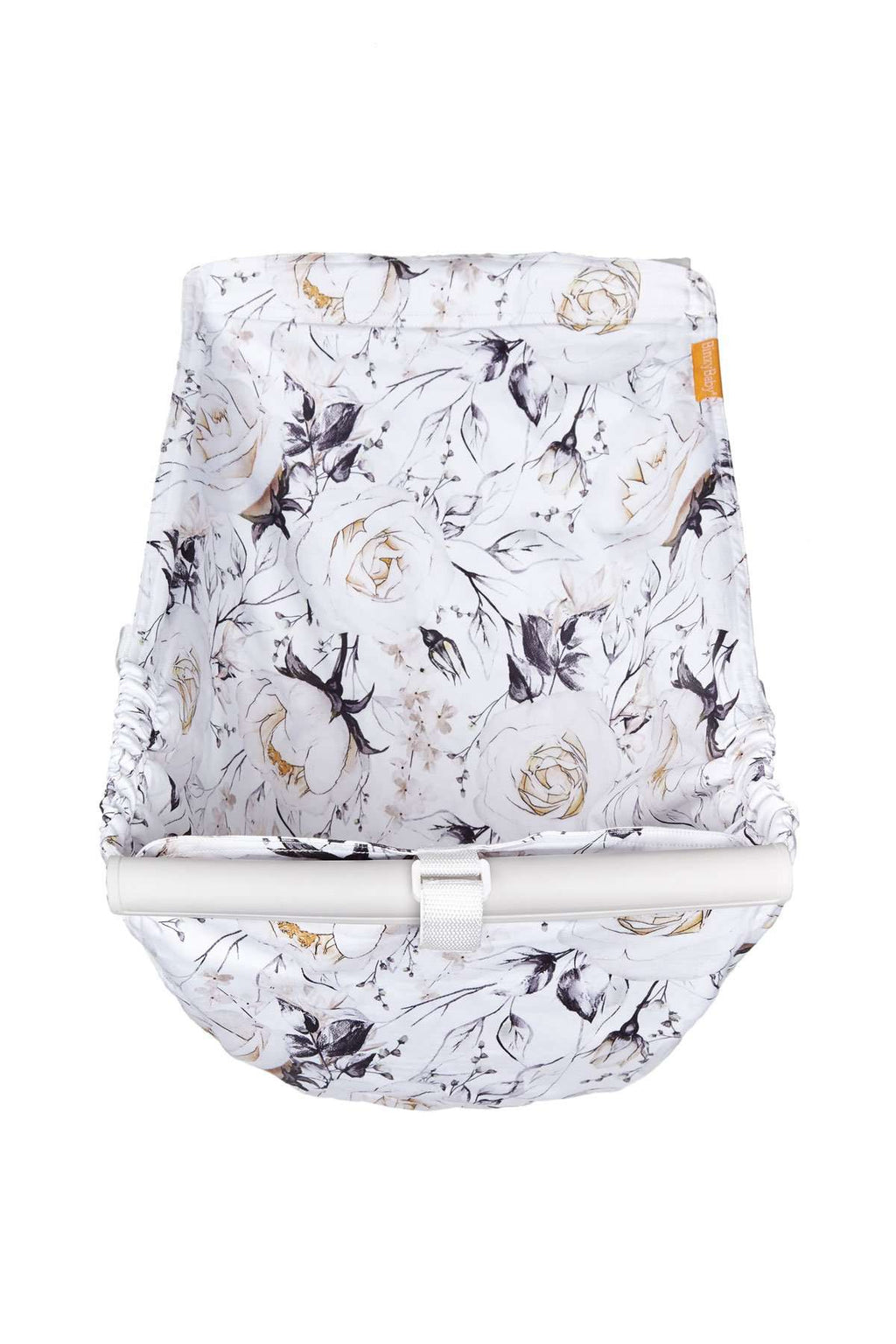 Baby Shopping Cart Hammock | Coming Up Roses Beautiful Floral Print