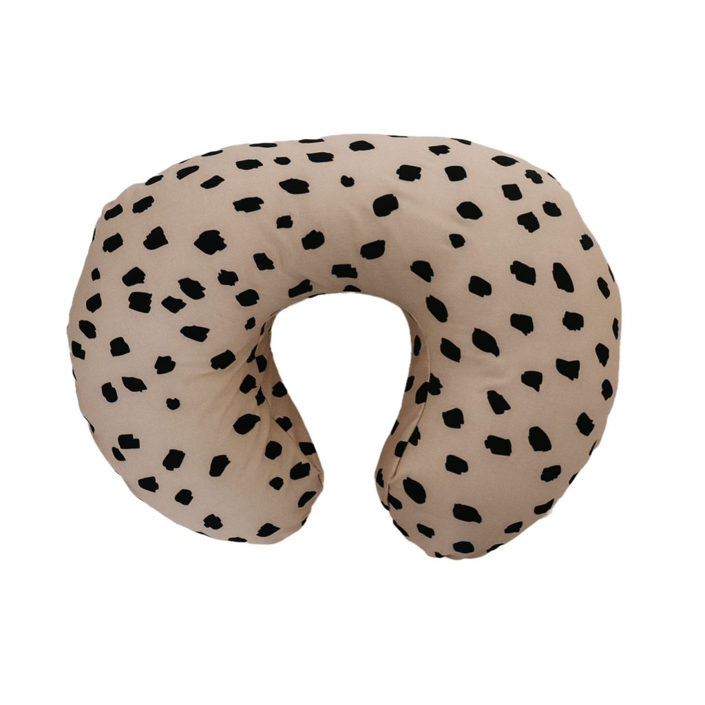 Beige Black Marks Sahara Nursing Pillow Cover
