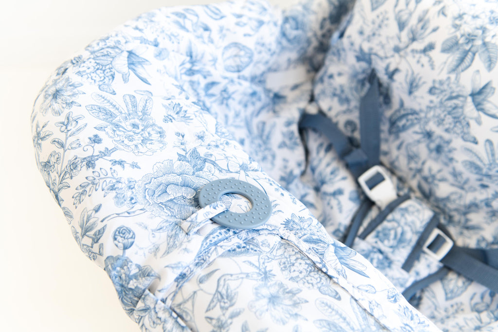 Baby Shopping Cart Cover | Heritage Blue