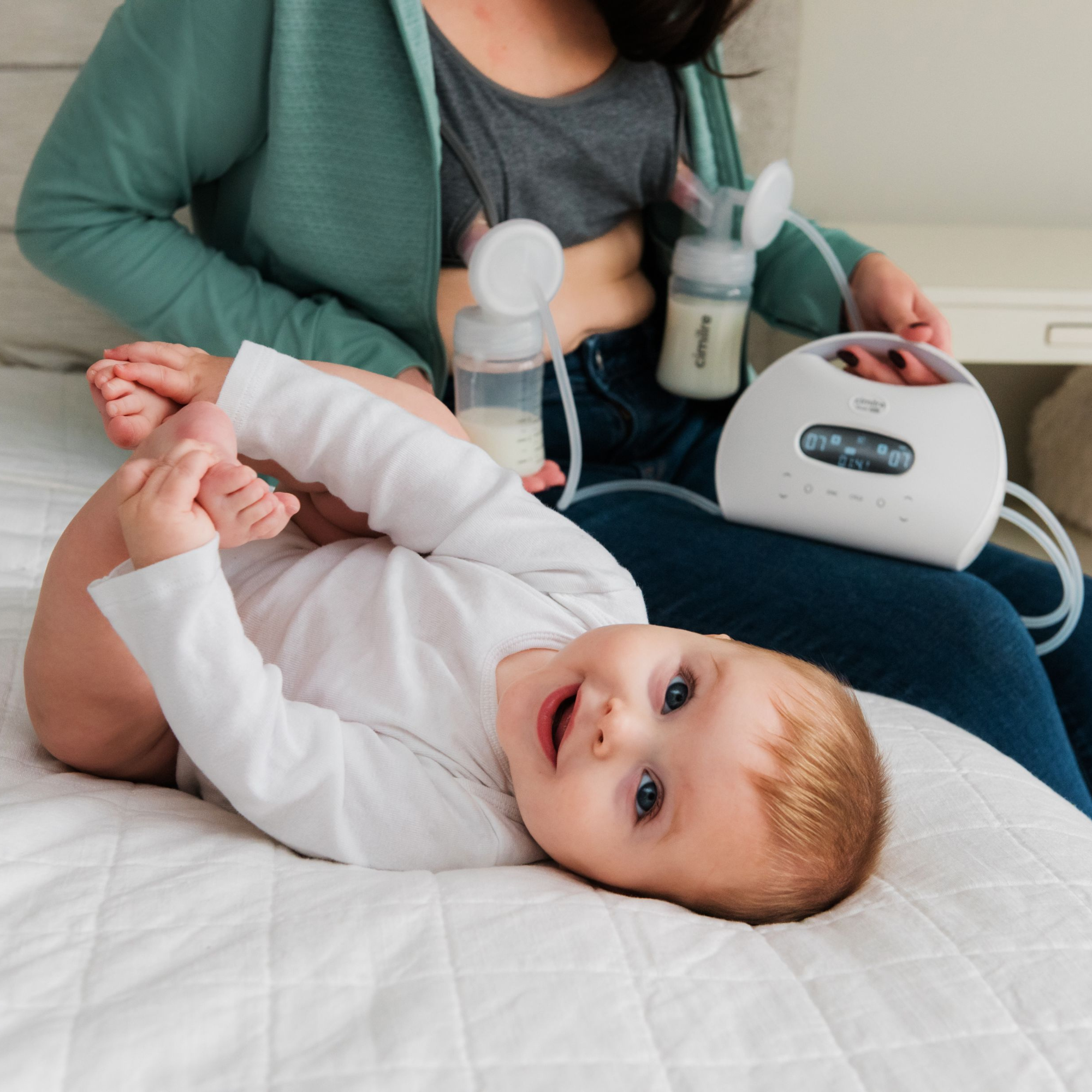 S7 Dual Pro Double Electric and Rechargeable Breast Pump