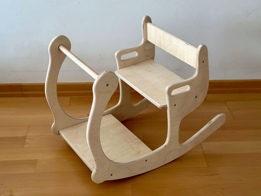 Toddler Rocking Chair and Table Set: Eco-Friendly by Kidodido