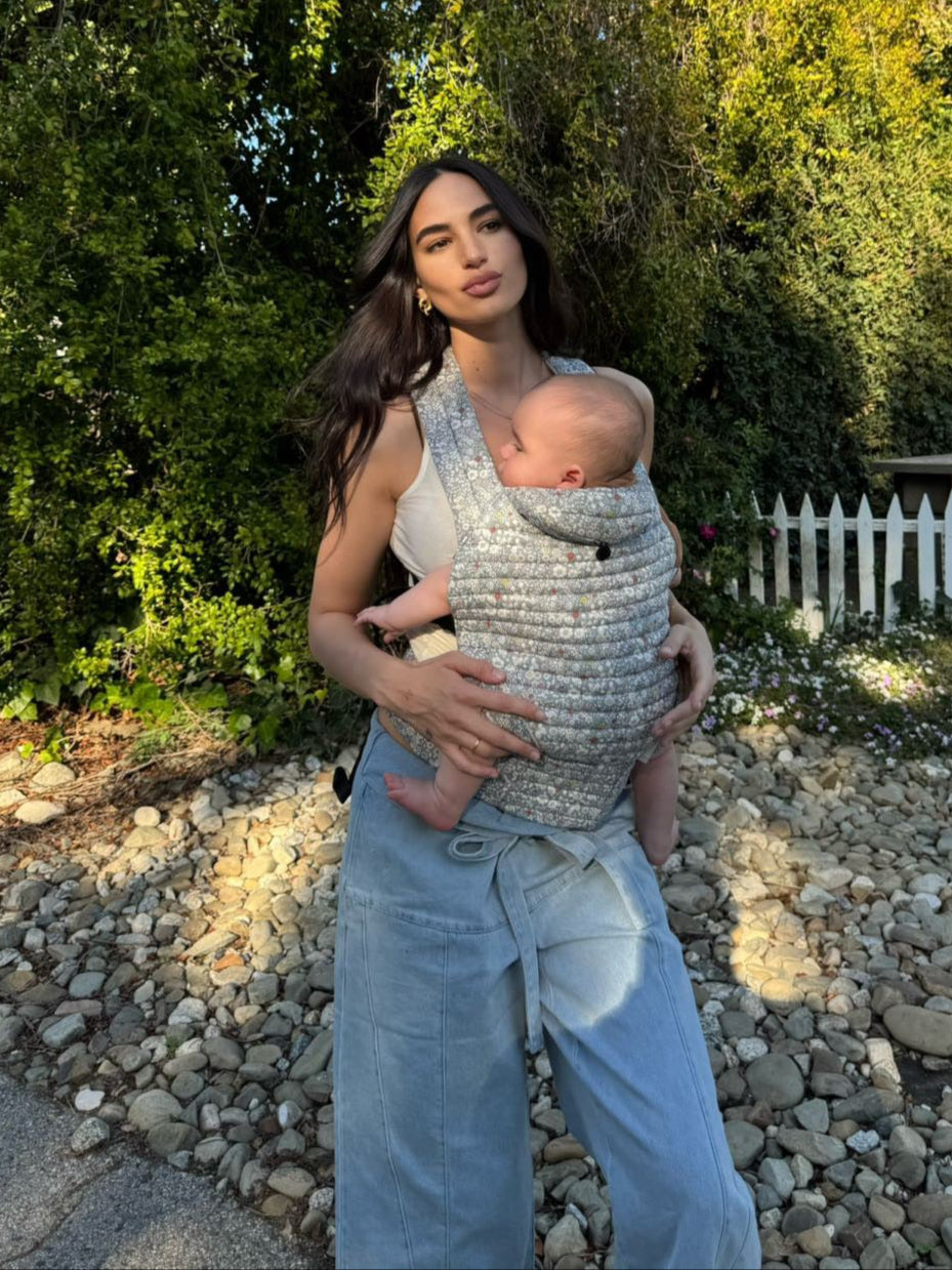 Bumpsuit Armadillo Baby Carrier - June's Meadow (Liberty London)