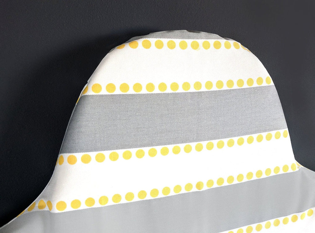 SALE Baby Highchair Cushion Cover for IKEA Klammig, Pyttig, Antilop, Gray Stripe