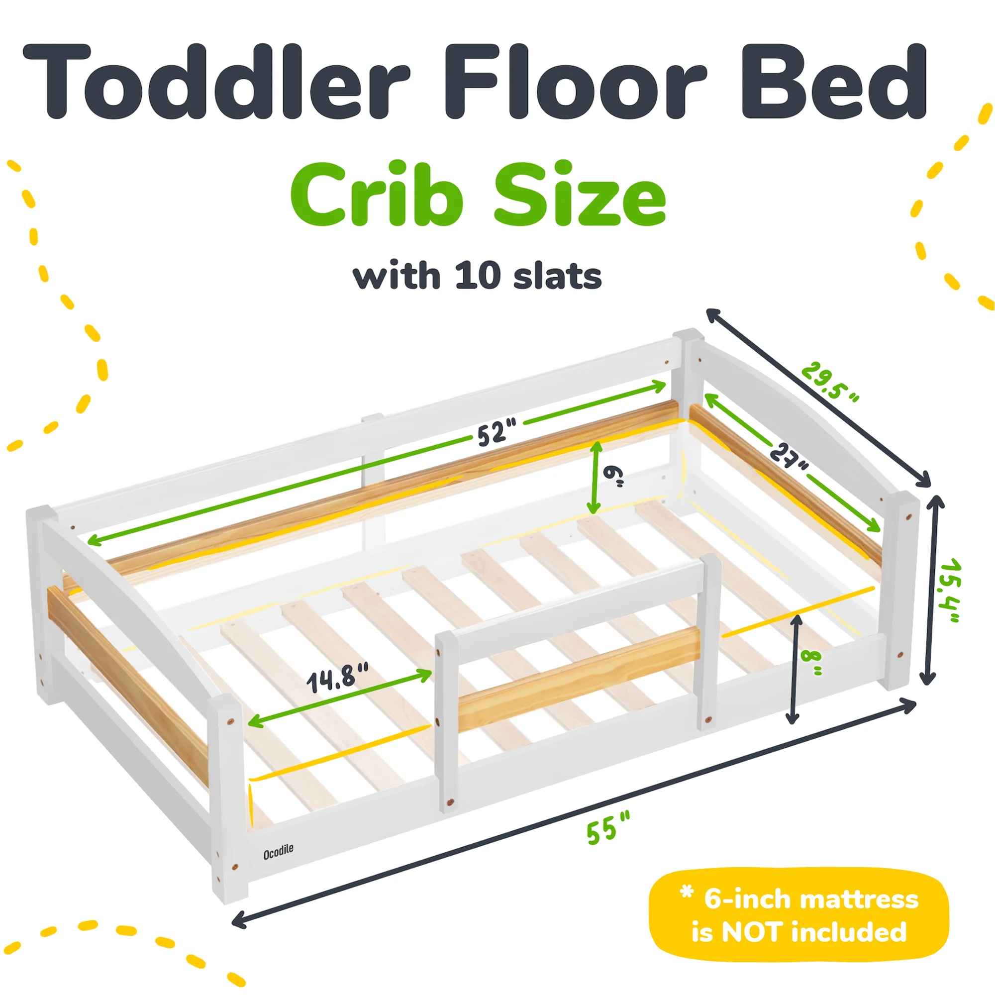 Floor Bed - Crib Size