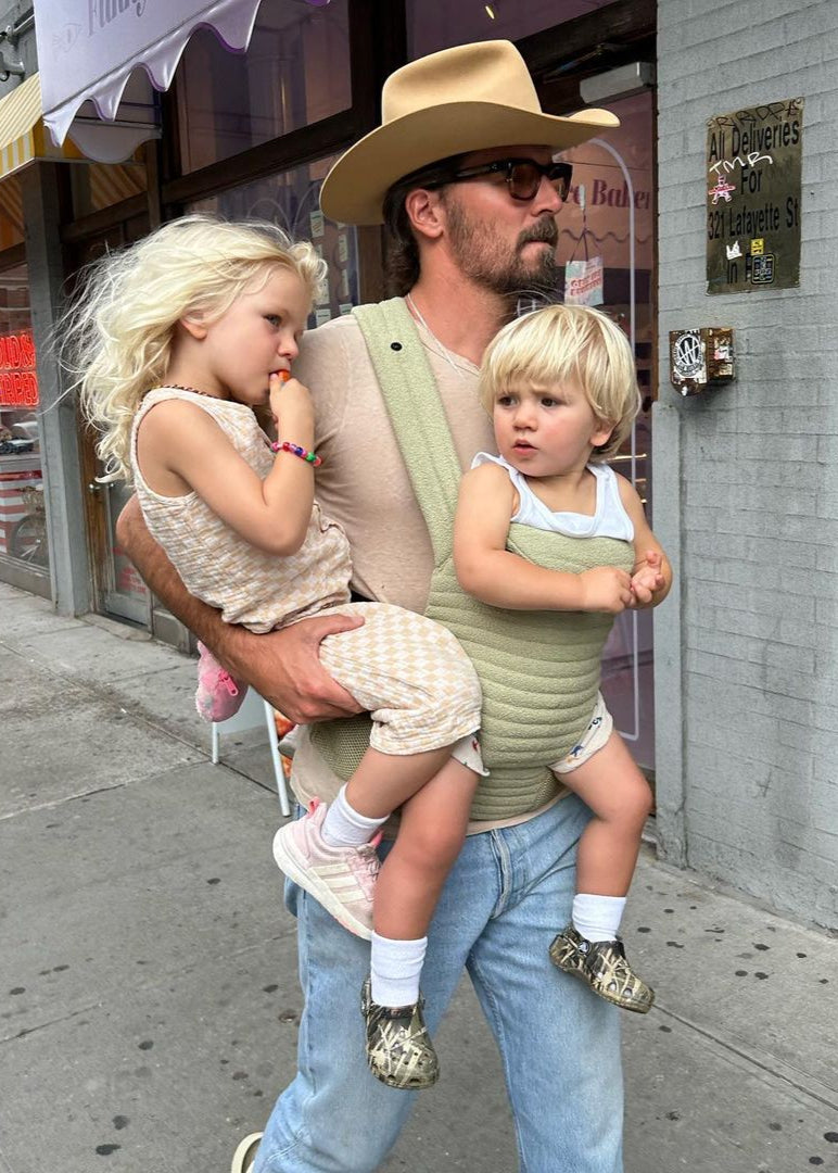 The Armadillo Baby Carrier - Matcha